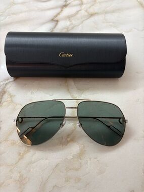 Premiere de Green Pilot Unisex Sunglasses
Item No. CT0110S 004 60